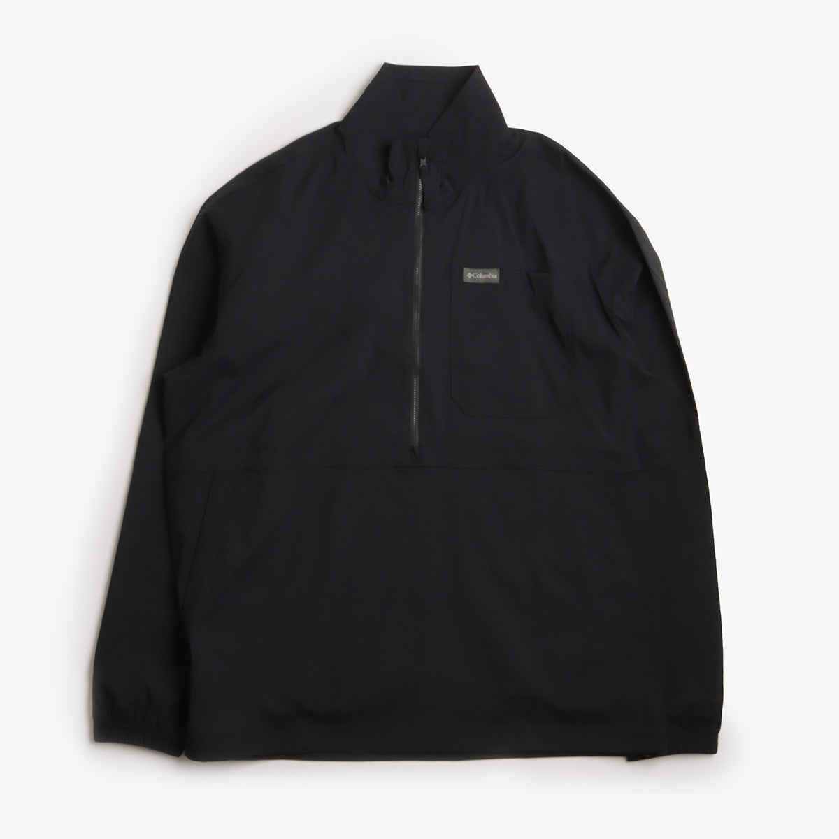 Columbia Landroamer Half Zip Overshirt, Black, Detail Shot 1