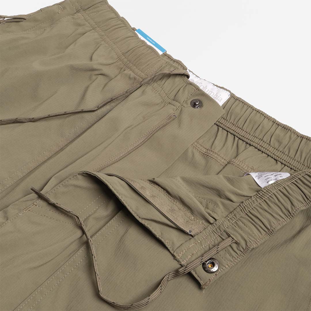 Columbia Landroamer Scout Shorts, Stone Green, Detail Shot 3