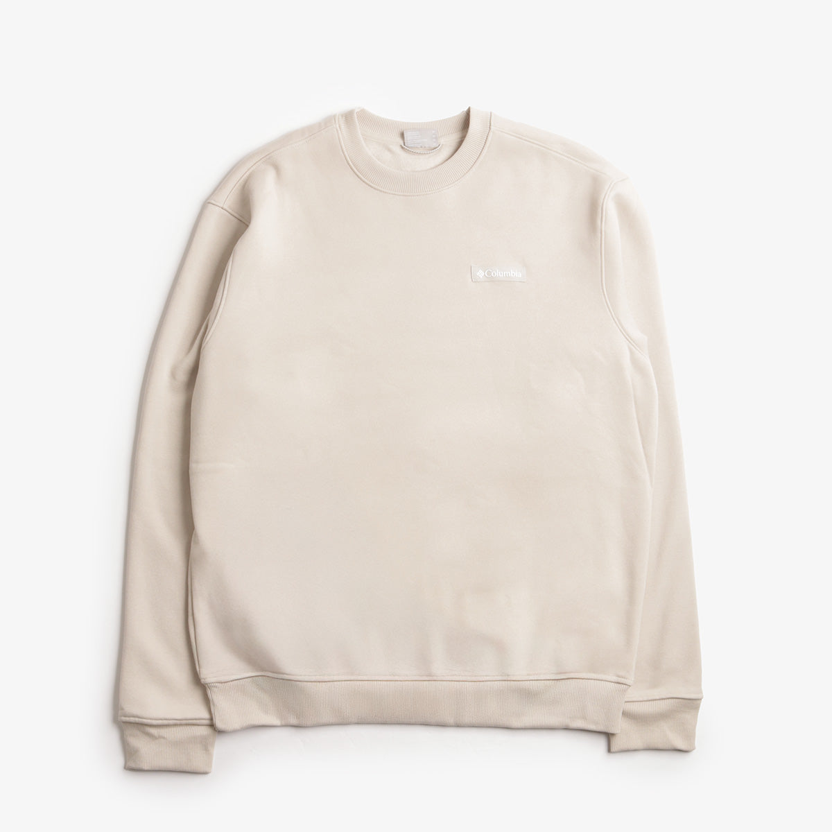 main Columbia Meridian Creek Crew Sweatshirt, Dark Stone, Detail Shot 1