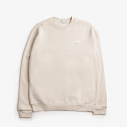 thumbnail Columbia Meridian Creek Crew Sweatshirt, Dark Stone, Detail Shot 1