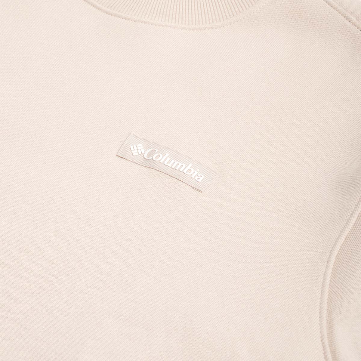 main Columbia Meridian Creek Crew Sweatshirt, Dark Stone, Detail Shot 2