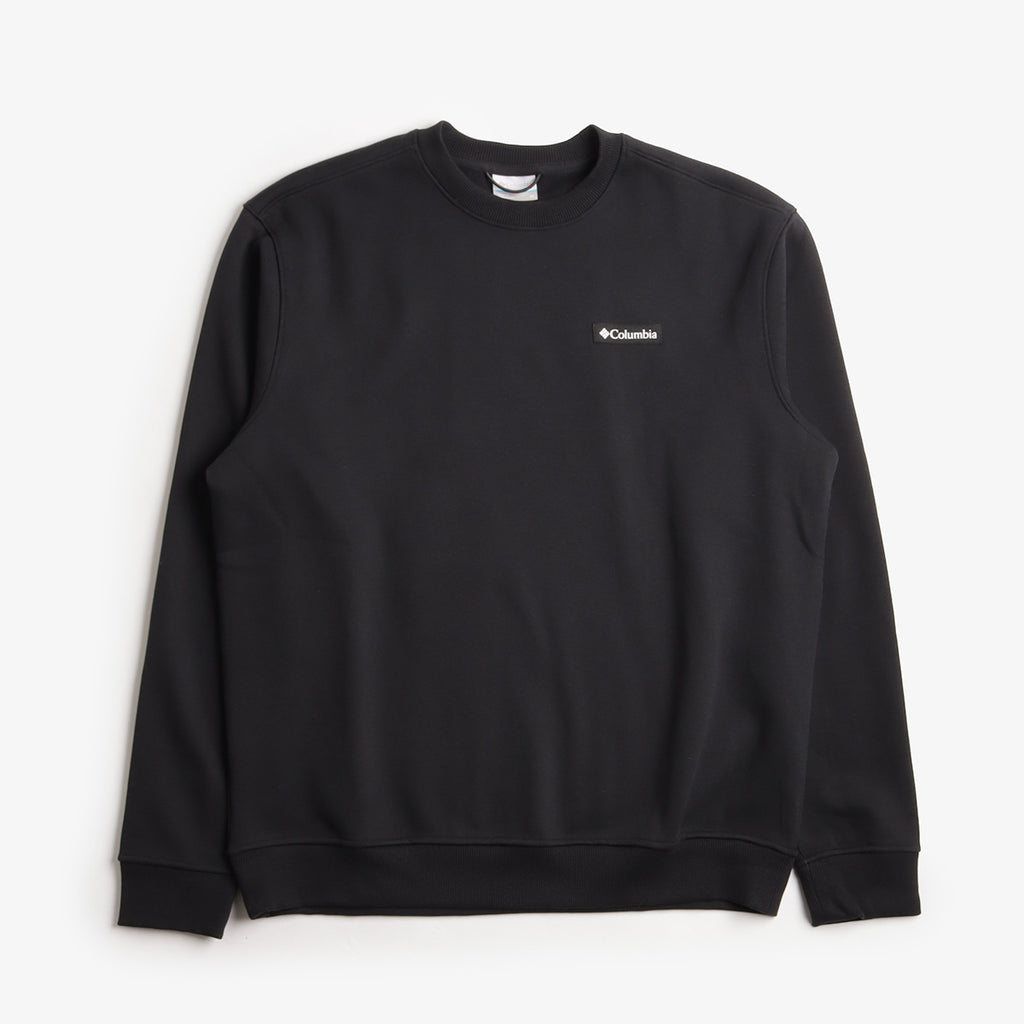 Columbia Meridian Creek Crew Sweatshirt, Black, Detail Shot 1