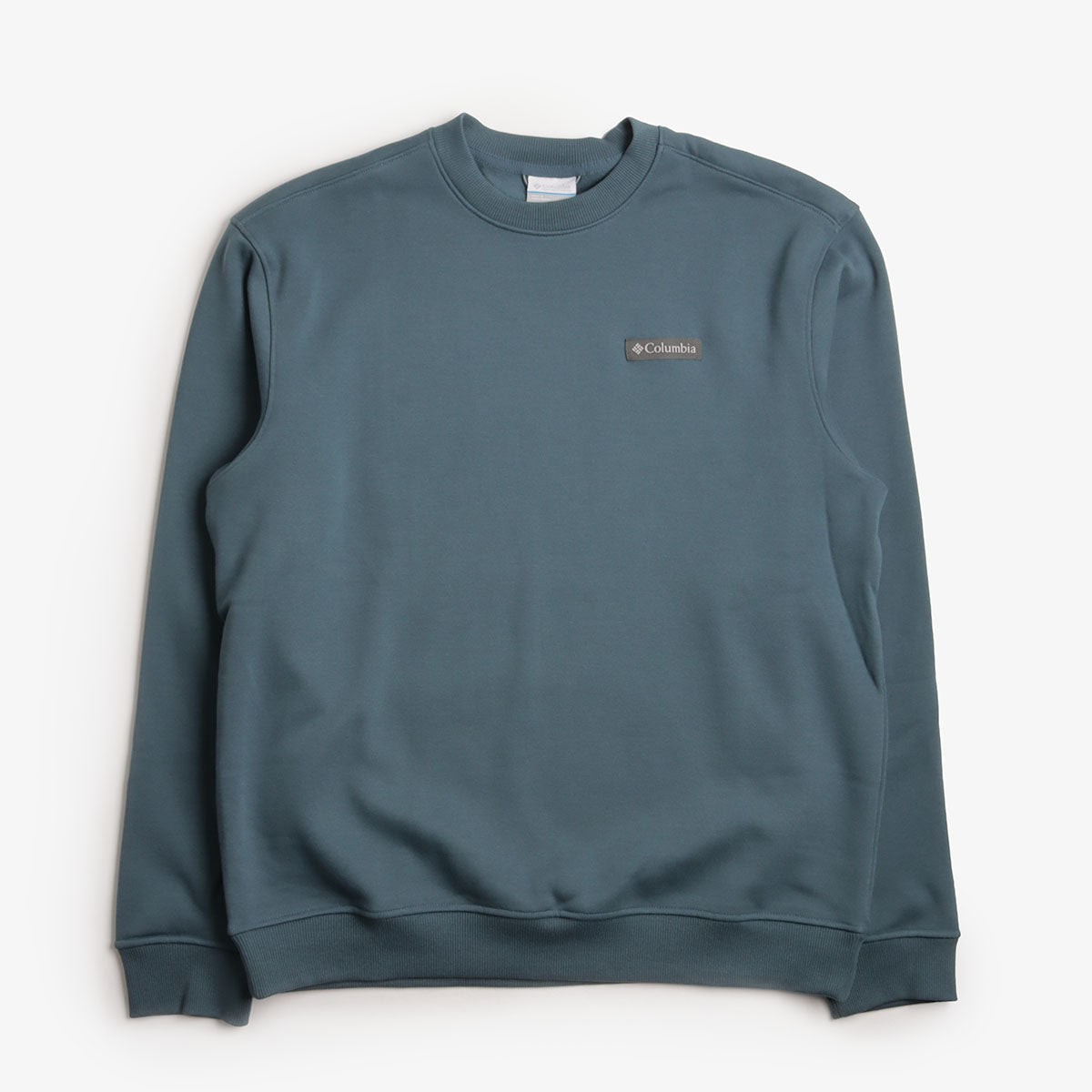 main Columbia Meridian Creek Crew Sweatshirt, Everblue, Detail Shot 1