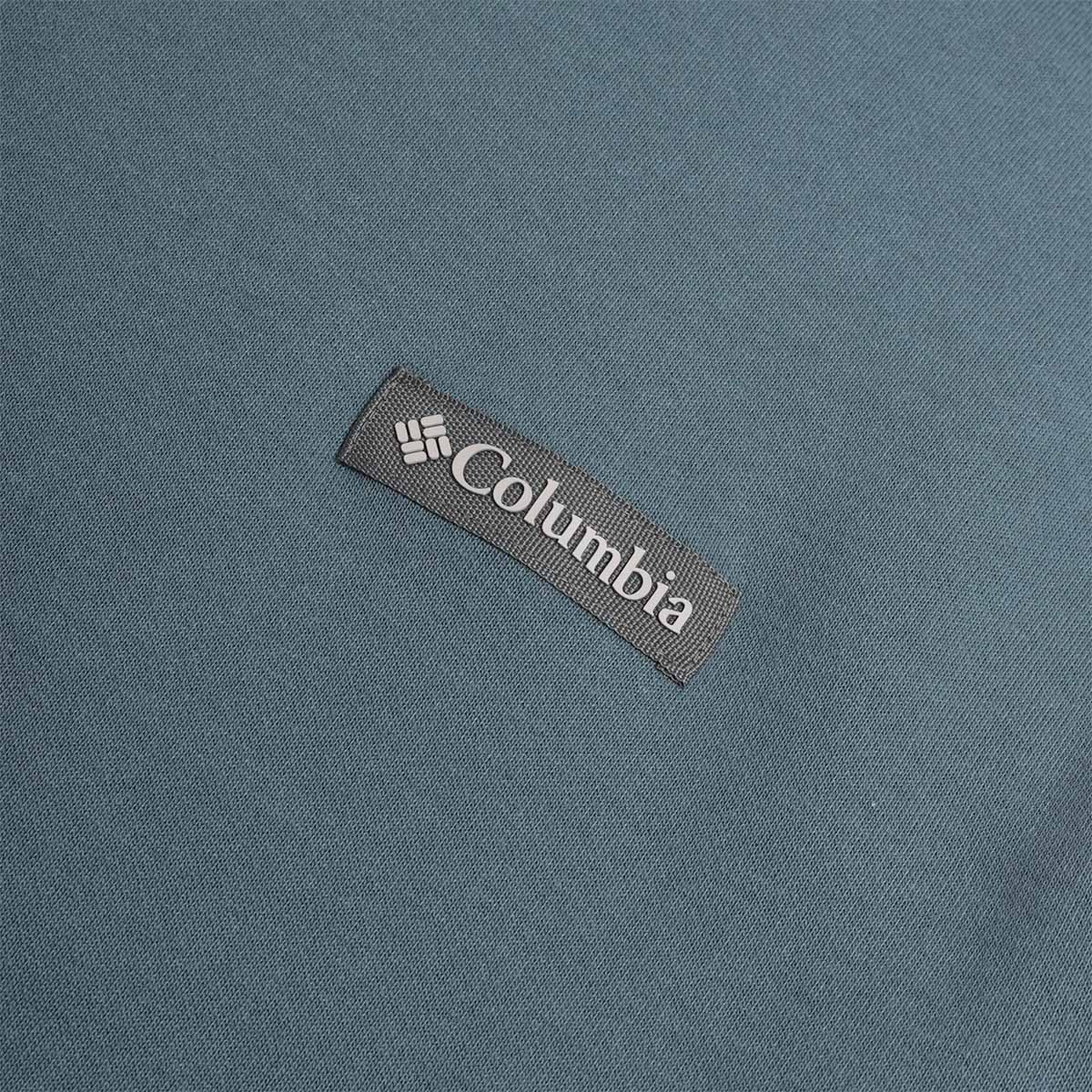 Columbia Meridian Creek Crew Sweatshirt, Everblue, Detail Shot 4
