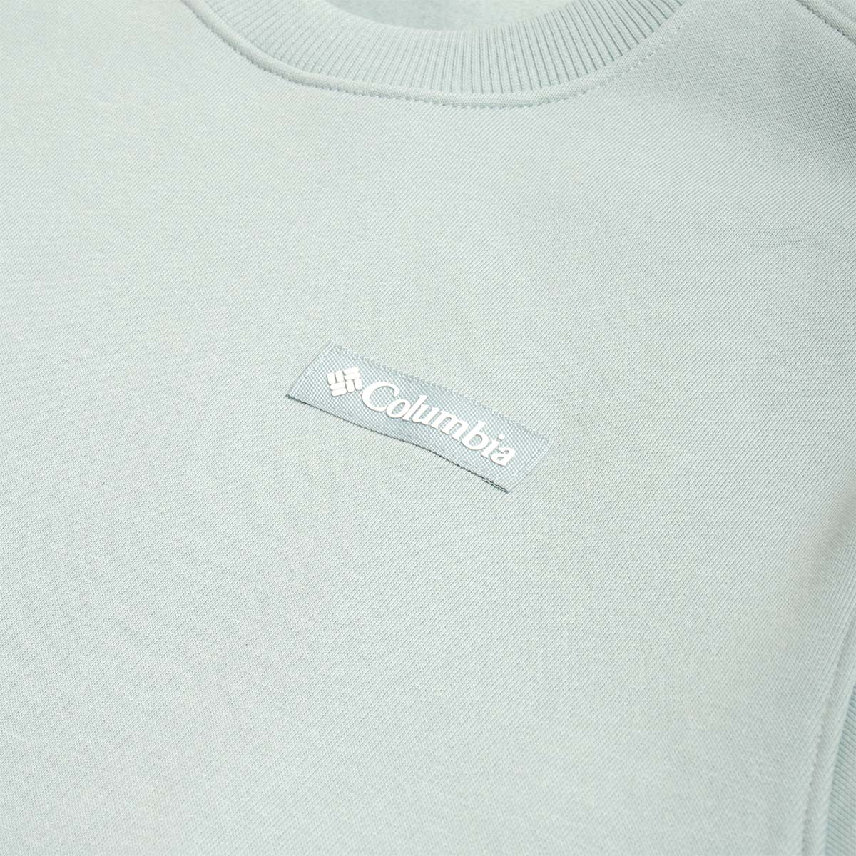 Columbia Meridian Creek Crew Sweatshirt, Crushed Blue, Detail Shot 2