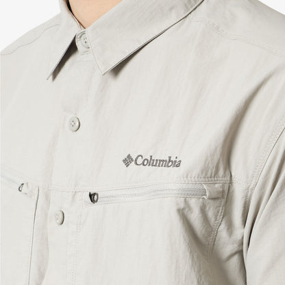 Columbia Mountaindale Outdoor Shirt, Flint Grey, Detail Shot 2