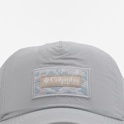 thumbnail Columbia PFG Lost Waters Snap Back Cap, Cool Grey Duck Camo Patch, Detail Shot 2