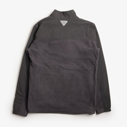 thumbnail Columbia PFG Uncharted Full Zip Fleece Jacket, Shark, Detail Shot 2