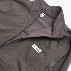 thumbnail Columbia PFG Uncharted Full Zip Fleece Jacket, Shark, Detail Shot 4