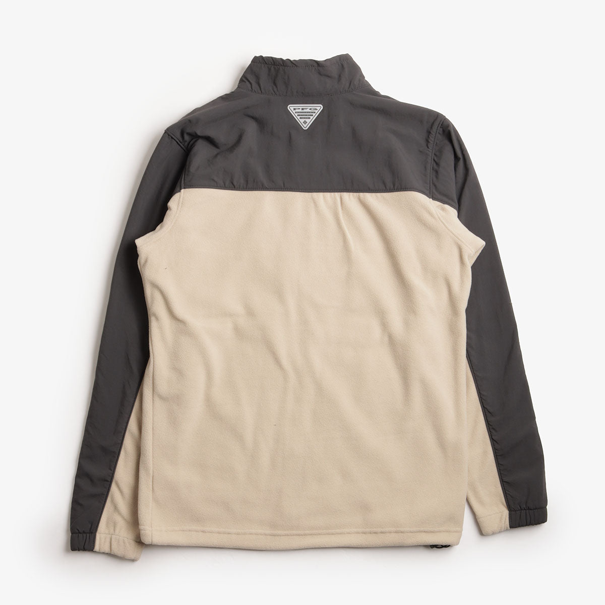 Columbia PFG Uncharted Full Zip Fleece Jacket, Shark Ancient Fossil, Detail Shot 2
