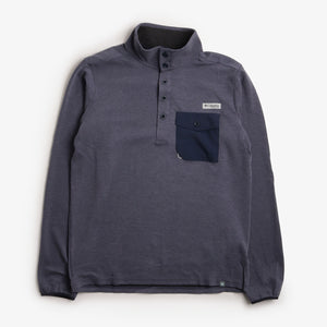 T-shirt à manches longues Columbia PFG Uncharted Half Snap - Nocturnal