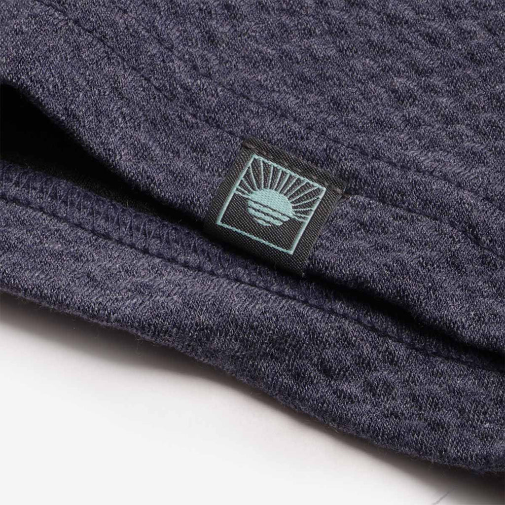 Columbia PFG Uncharted Half Snap Long Sleeve T-Shirt, Nocturnal, Detail Shot 6