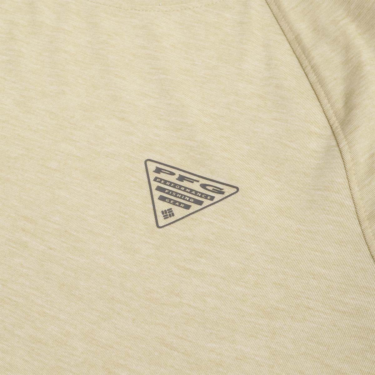 main Columbia PFG Uncharted II Long Sleeve Technical T-Shirt, Serpentine, Detail Shot 2