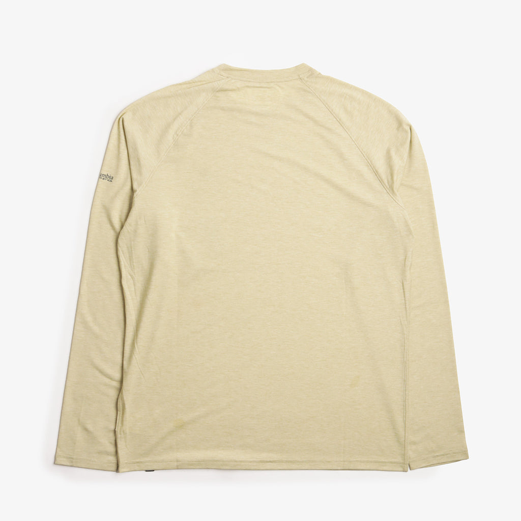 Columbia PFG Uncharted II Long Sleeve Technical T-Shirt, Serpentine, Detail Shot 4