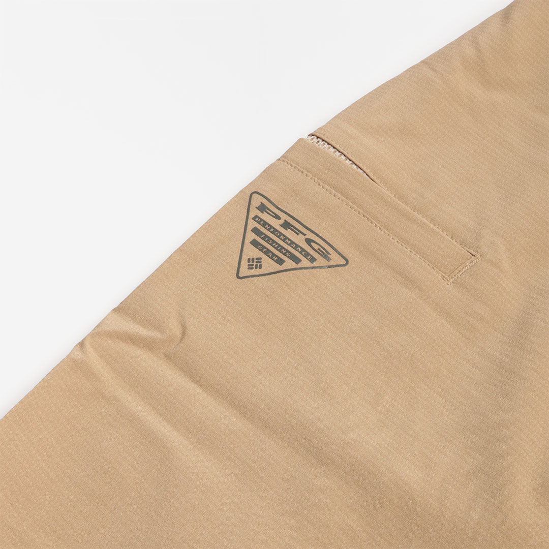 main Columbia PFG Uncharted Shorts, Beach, Detail Shot 3