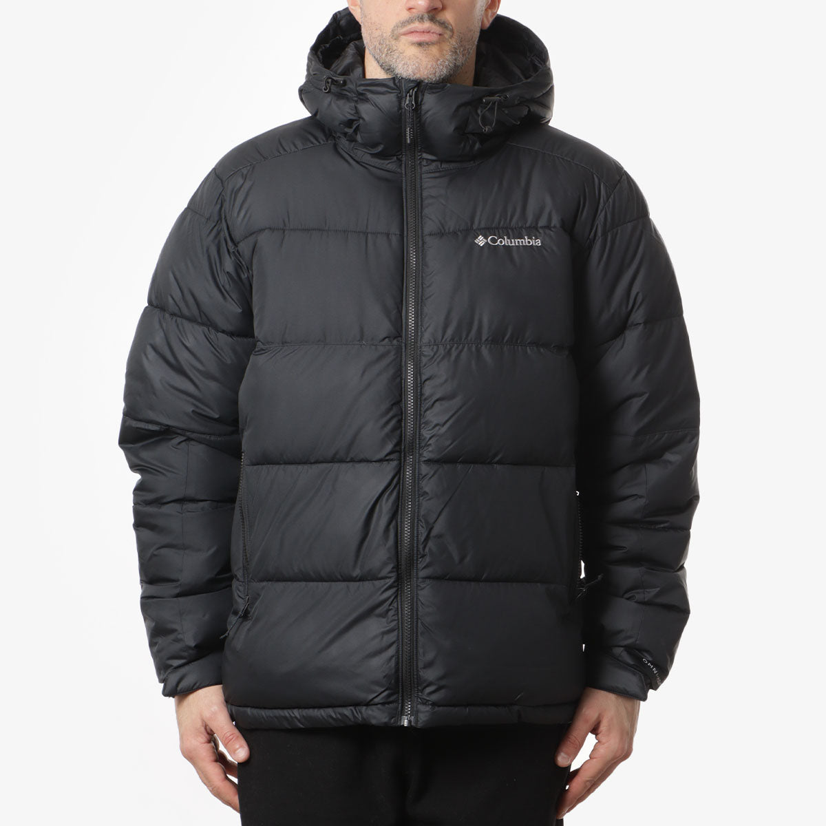 Columbia Pike Lake II Hooded Jacket, Black, Detail Shot 1