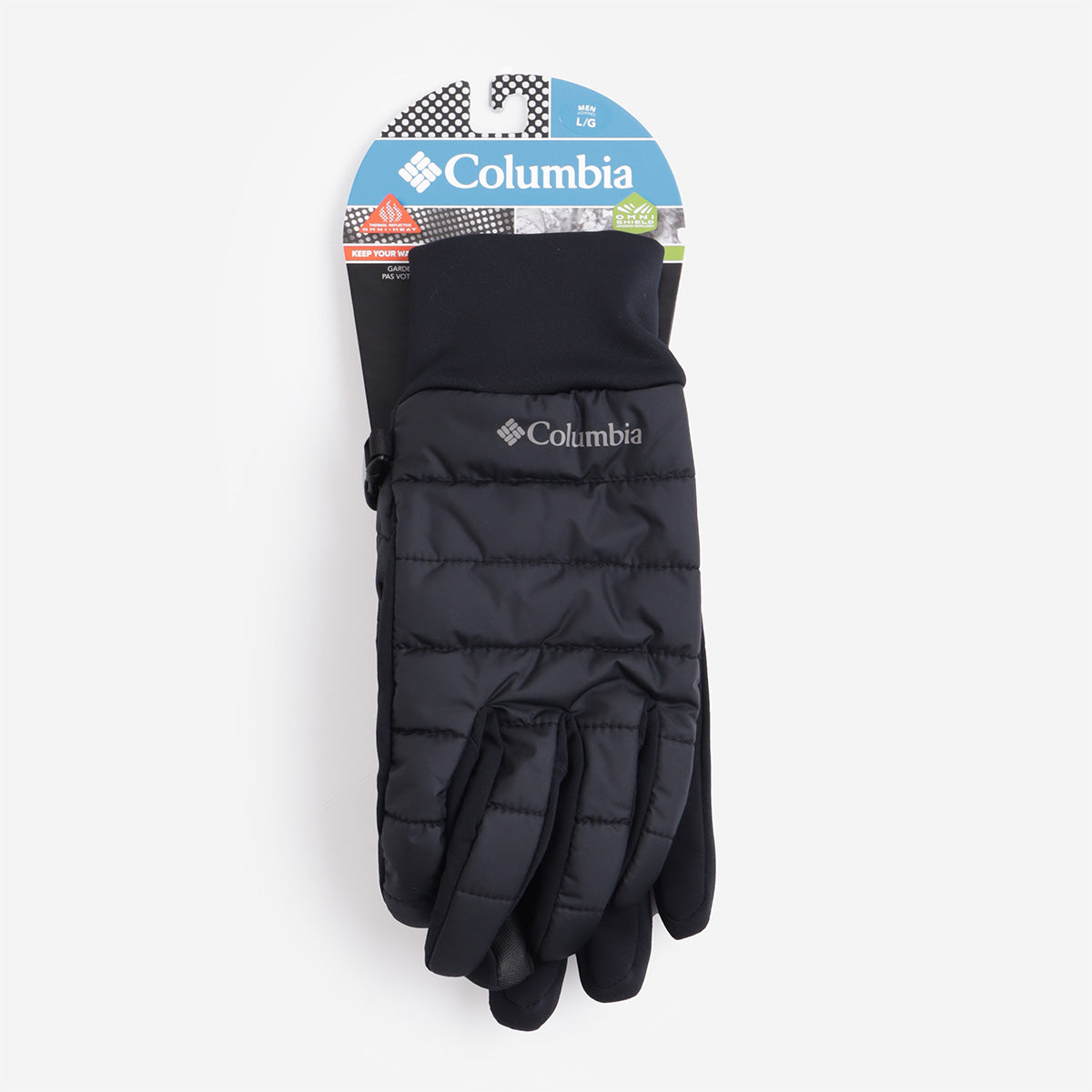 Columbia Powder Lite Gloves, Black, Detail Shot 2