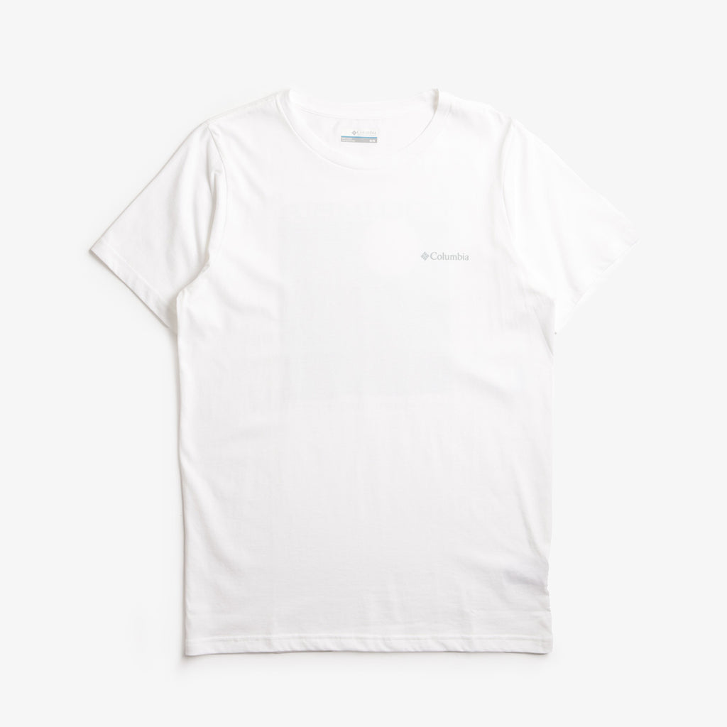 Columbia Rapid Ridge Back Graphic II T-Shirt, White Framed Landscape, Detail Shot 2