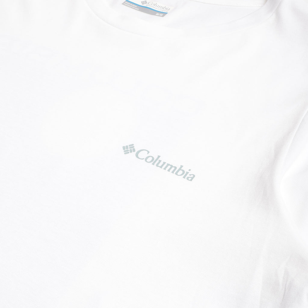 Columbia Rapid Ridge Back Graphic II T-Shirt, White Framed Landscape, Detail Shot 3