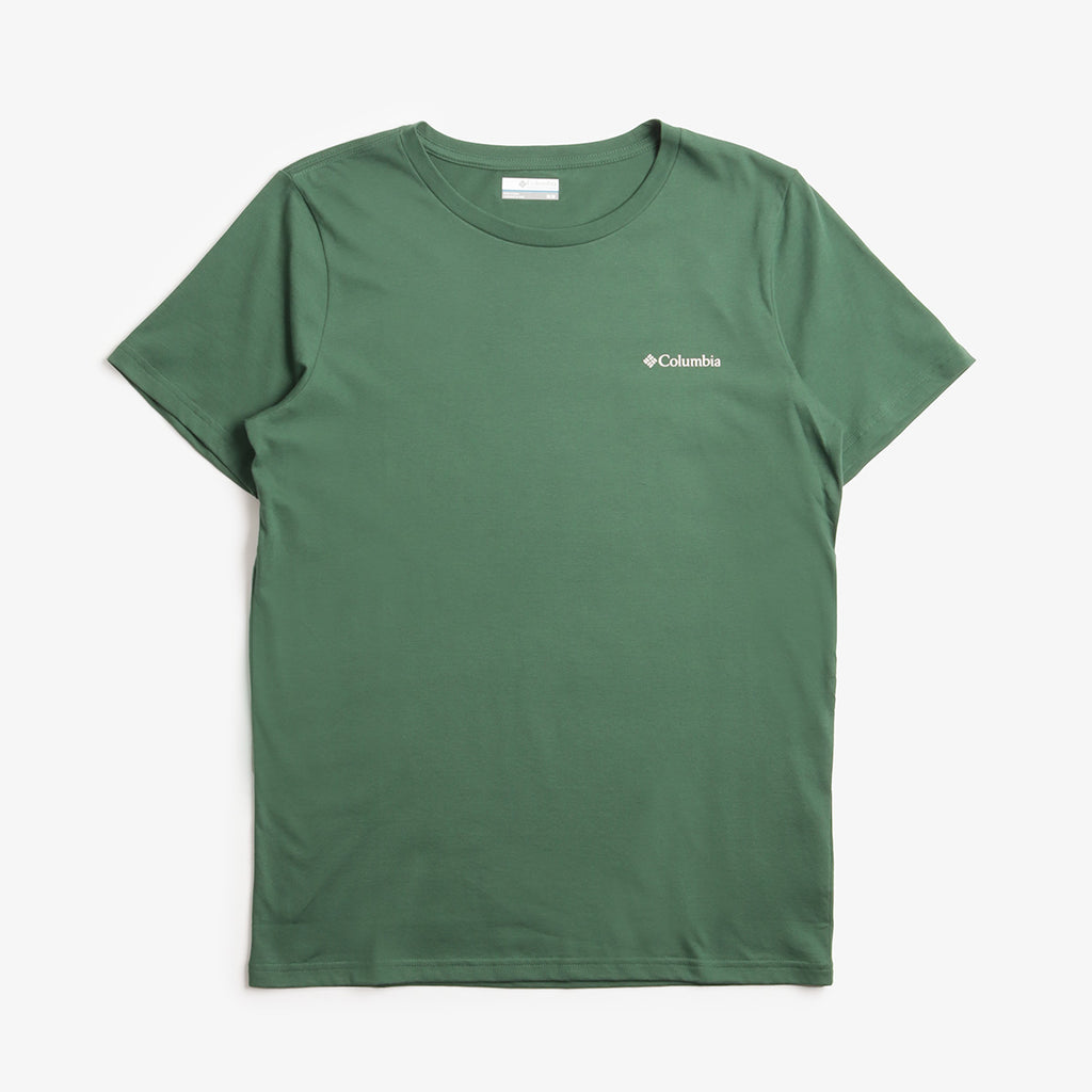 Columbia Rapid Ridge Back Graphic II T-Shirt, Rain Forest Amazing Heights, Detail Shot 2