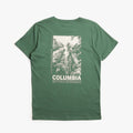 Columbia Rapid Ridge Back Graphic II T-Shirt, Rain Forest Amazing Heights, Detail Shot 1