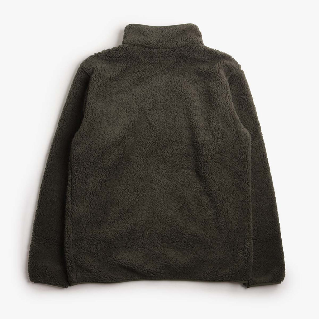 Columbia Rugged Ridge High Pile Full Zip Jacket, Greenscape, Detail Shot 2
