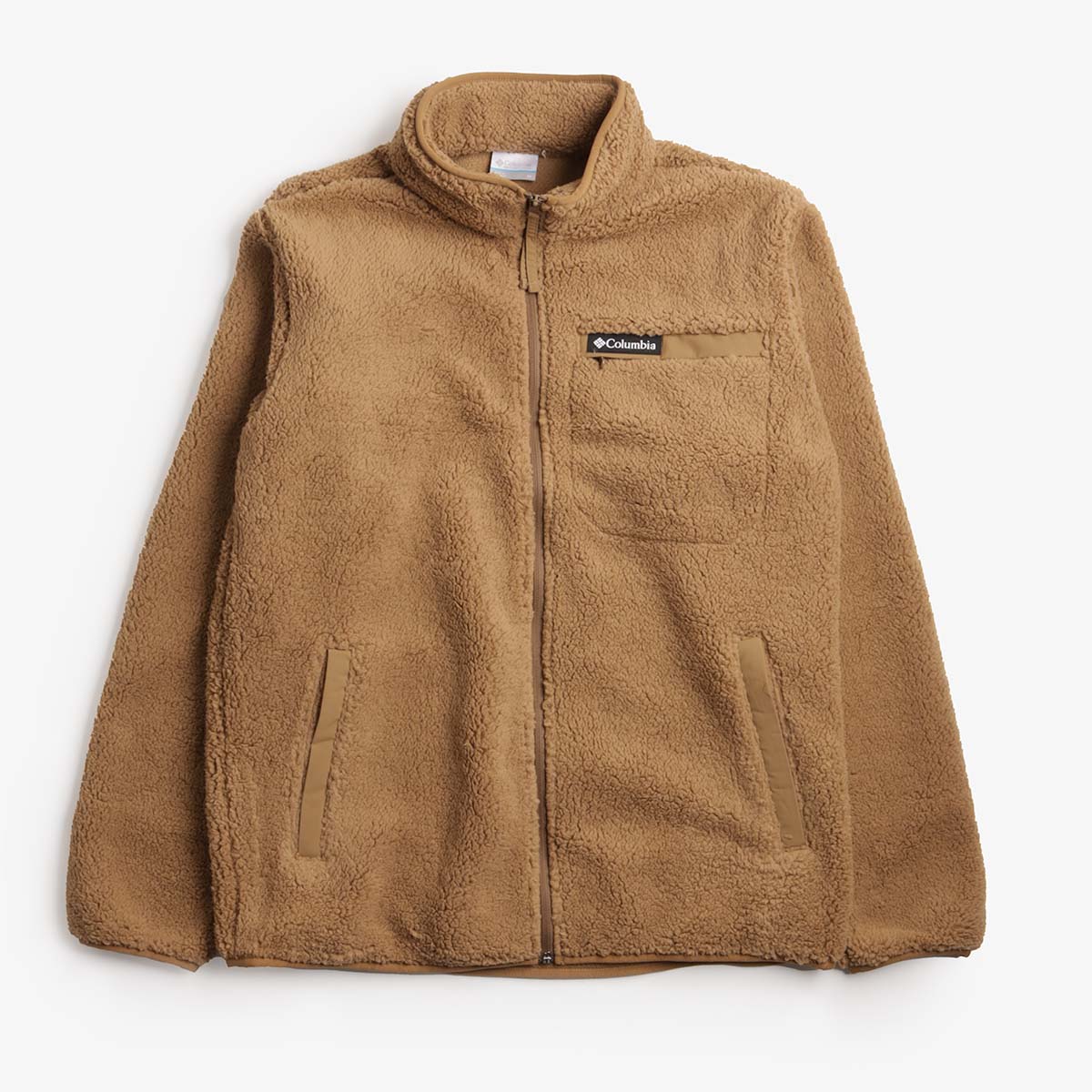 Columbia Rugged Ridge High Pile Full Zip Jacket, Delta, Detail Shot 1