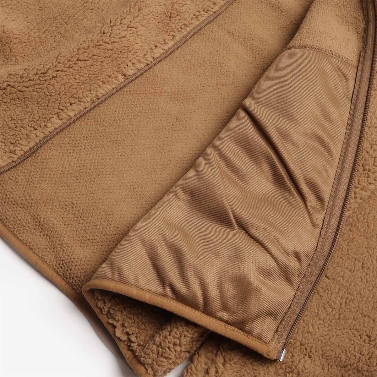 Columbia Rugged Ridge High Pile Full Zip Jacket, Delta, Detail Shot 4