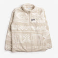 Columbia Rugged Ridge High Pile Half Zip Jacket, Dark Stone Deschutes Days, Detail Shot 1