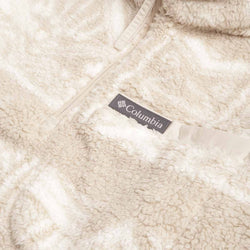 thumbnail Columbia Rugged Ridge High Pile Half Zip Jacket, Dark Stone Deschutes Days, Detail Shot 2