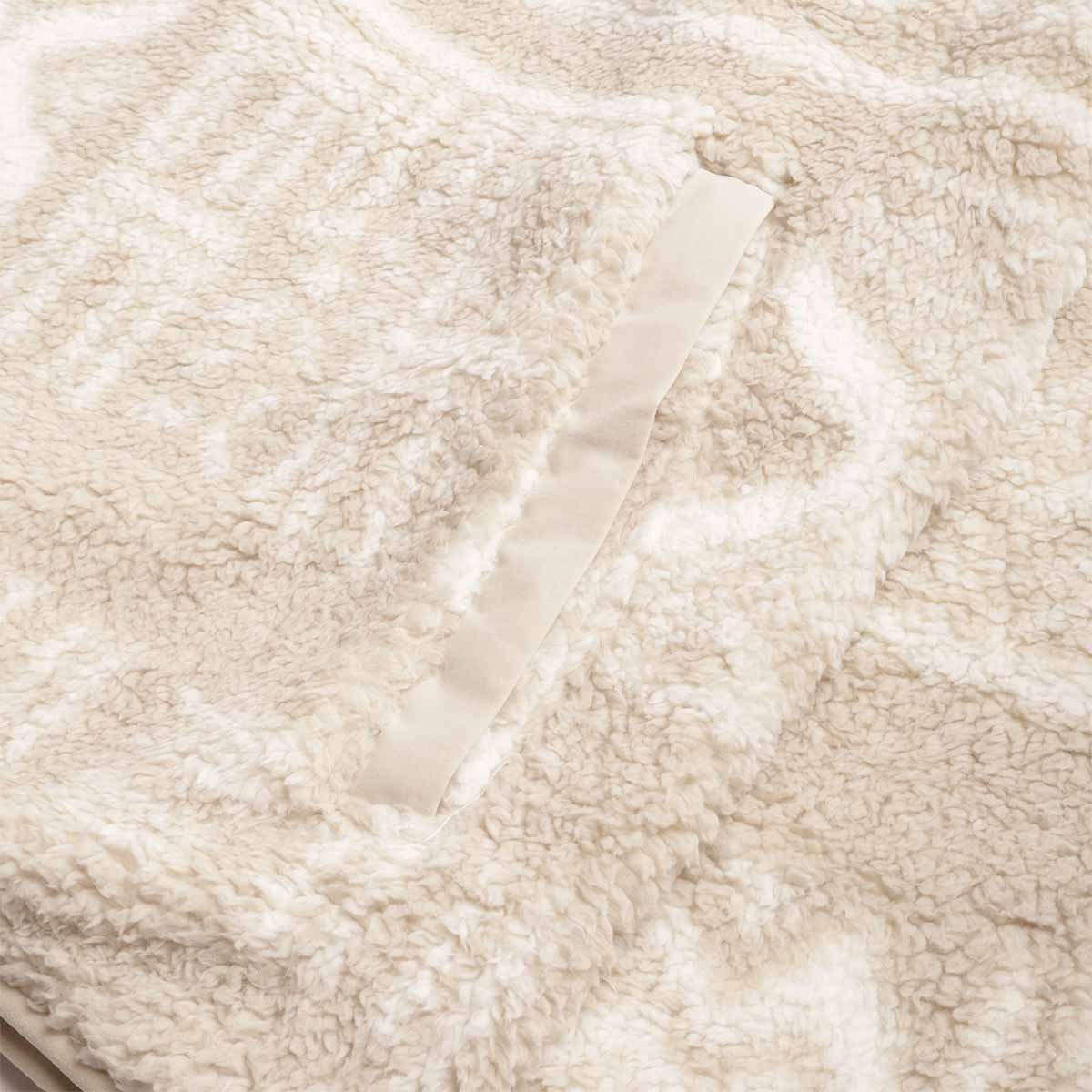 main Columbia Rugged Ridge High Pile Half Zip Jacket, Dark Stone Deschutes Days, Detail Shot 3