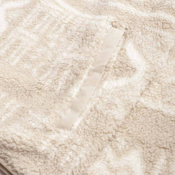 thumbnail Columbia Rugged Ridge High Pile Half Zip Jacket, Dark Stone Deschutes Days, Detail Shot 3