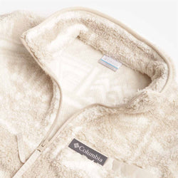 thumbnail Columbia Rugged Ridge High Pile Half Zip Jacket, Dark Stone Deschutes Days, Detail Shot 4