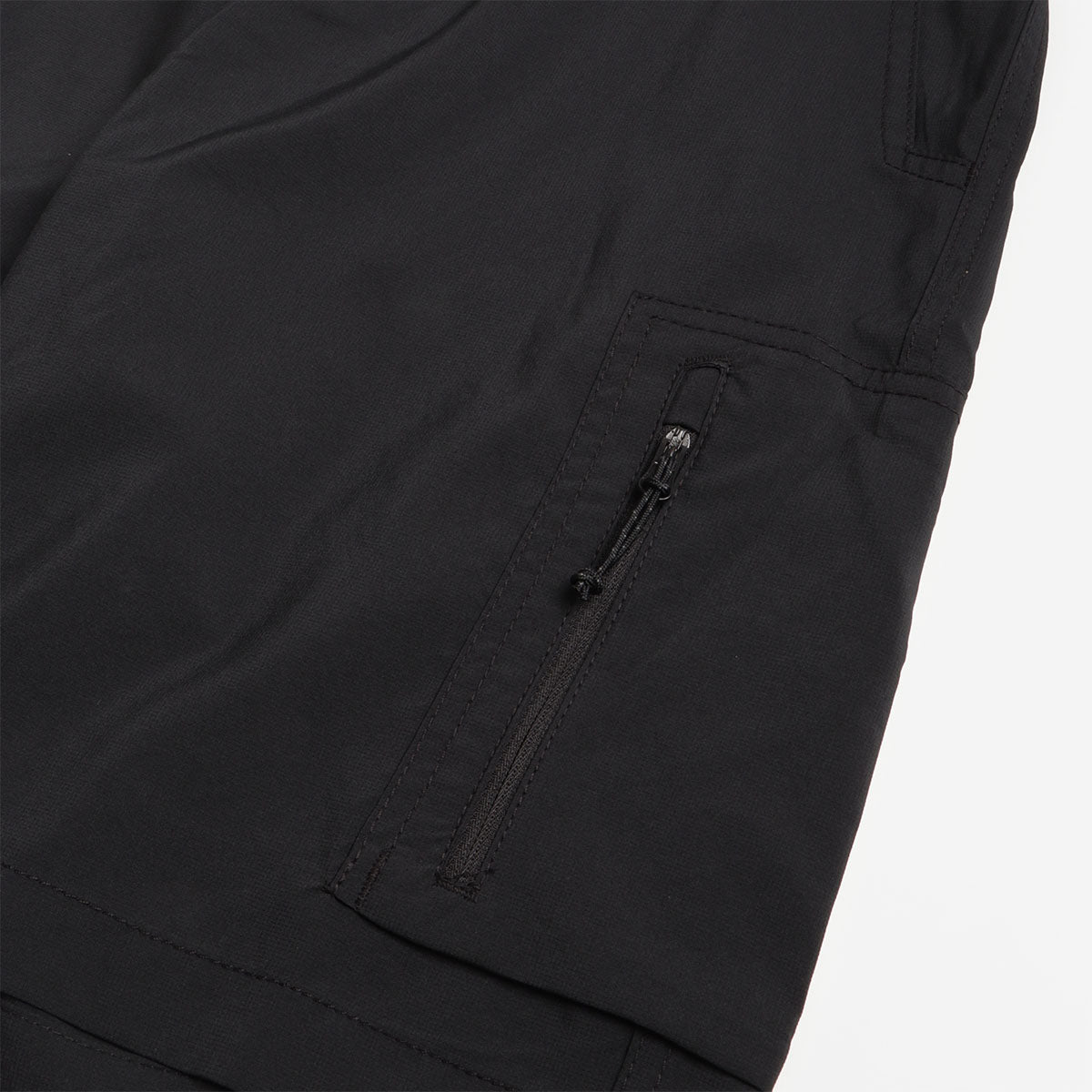 Columbia Silver Ridge Utility Cargo Walking Shorts, Black, Detail Shot 2