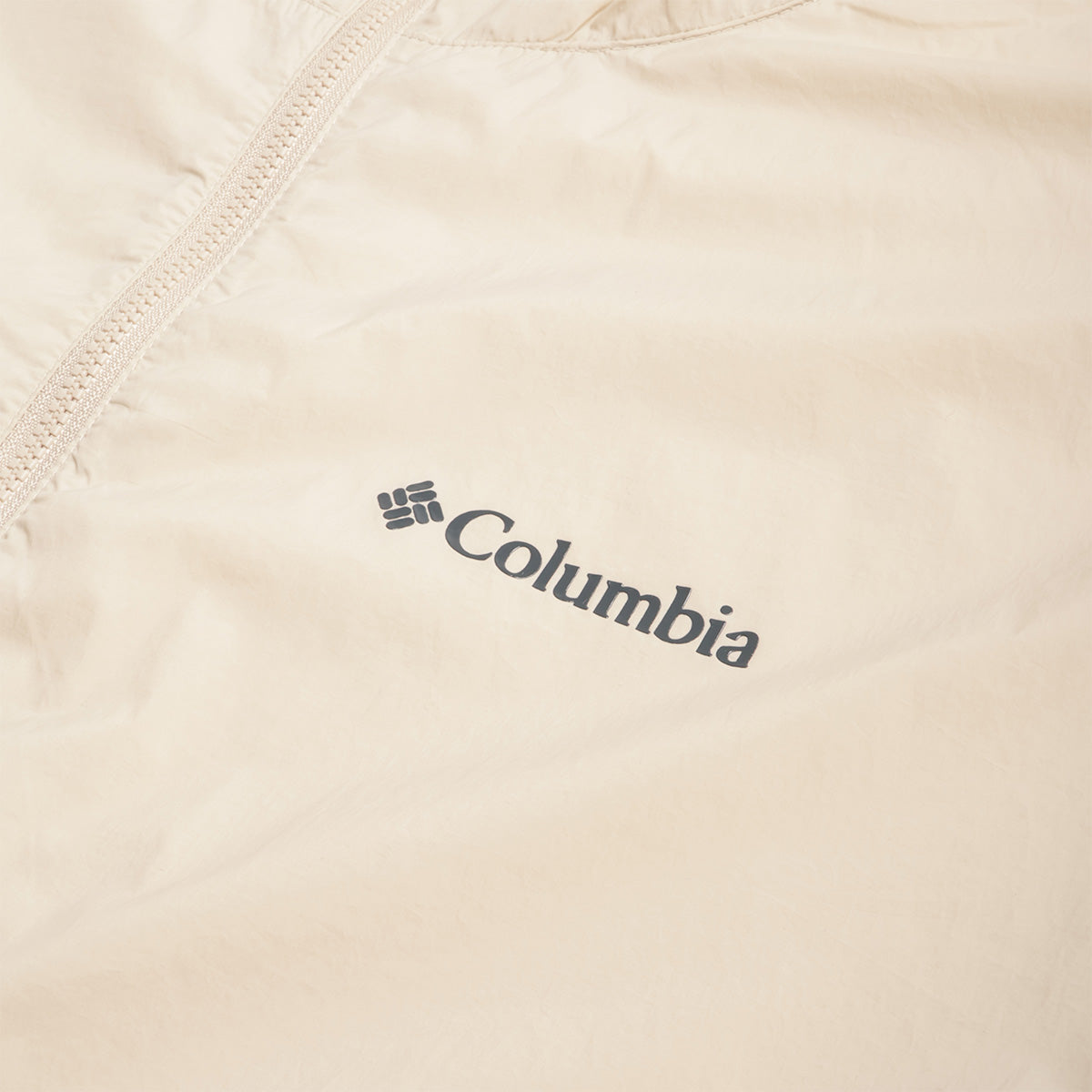 Columbia Street Heights Windbreaker Jacket, Ancient Fossil, Detail Shot 2
