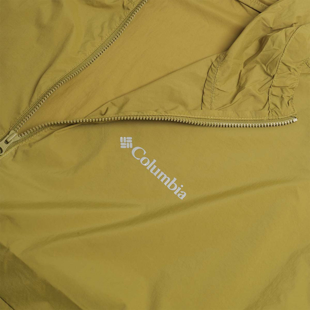 Columbia Street Heights Windbreaker Jacket, Mossy Green, Detail Shot 2