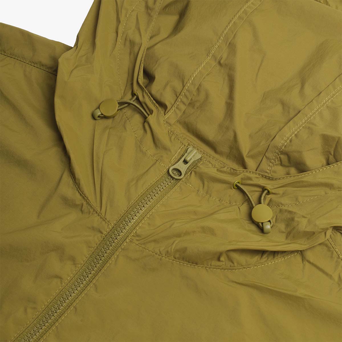 Columbia Street Heights Windbreaker Jacket, Mossy Green, Detail Shot 3