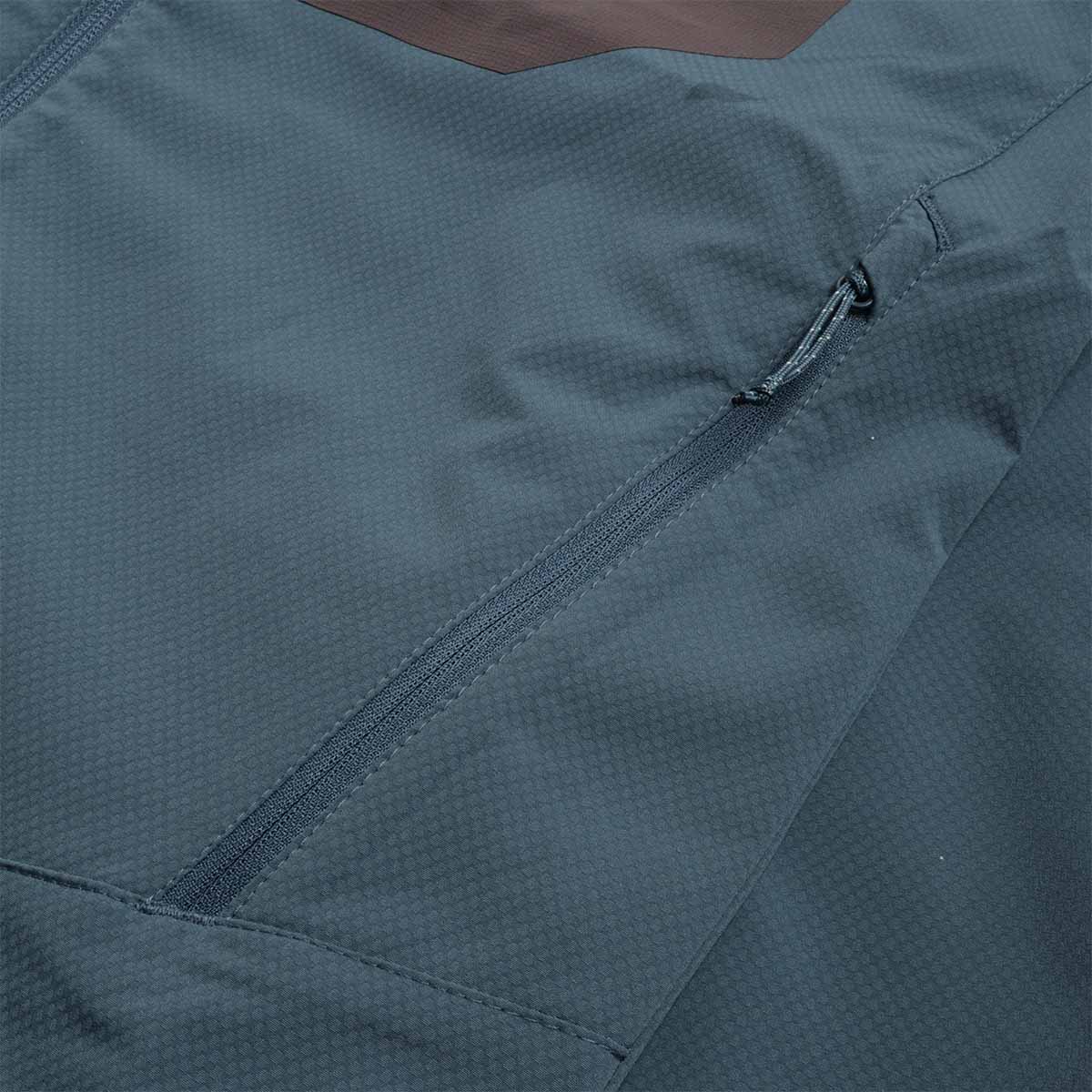 Columbia Tall Heights III Hooded Softshell Jacket, Everblue Shark, Detail Shot 3