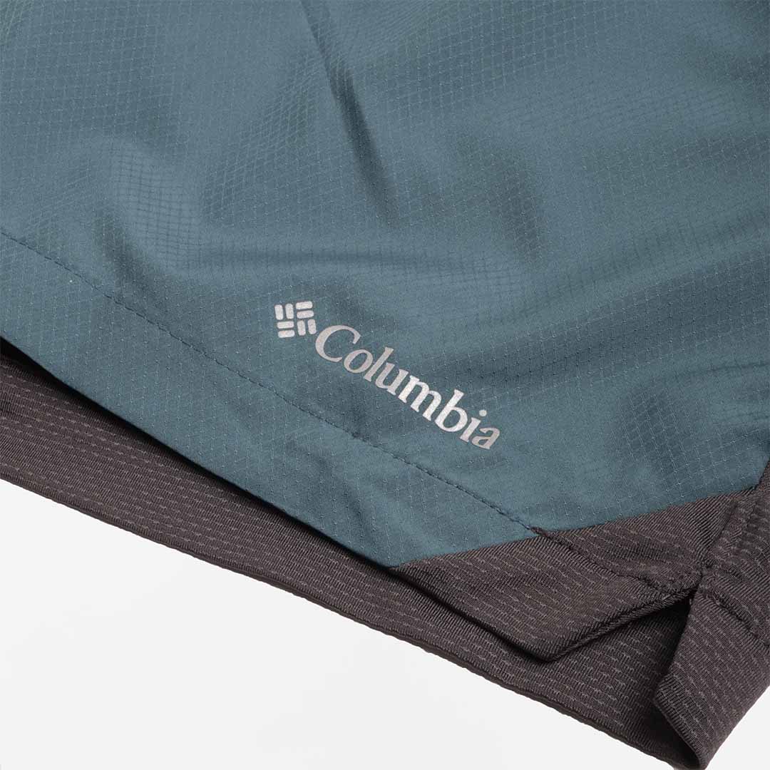 main Columbia Three Pitch Shorts, Shark, Detail Shot 2