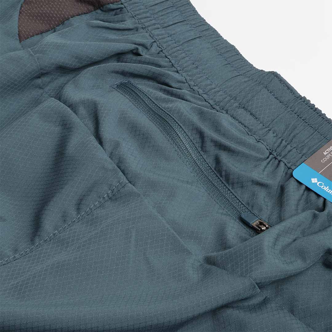 main Columbia Three Pitch Shorts, Shark, Detail Shot 6