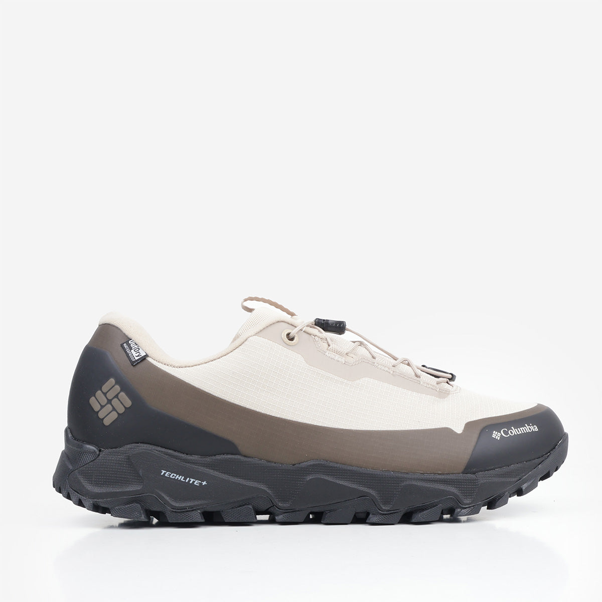 Columbia Trans Trail 3.0 Waterproof Shoes, Ancient Fossil, Detail Shot 1