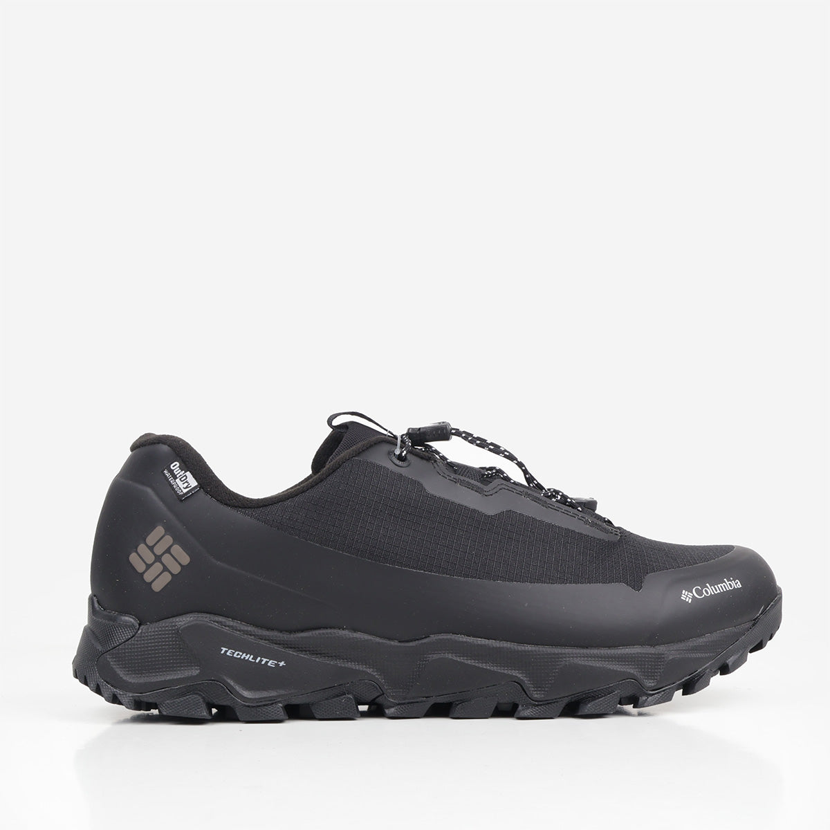 Columbia Trans Trail 3.0 Waterproof Shoes, Black, Detail Shot 1