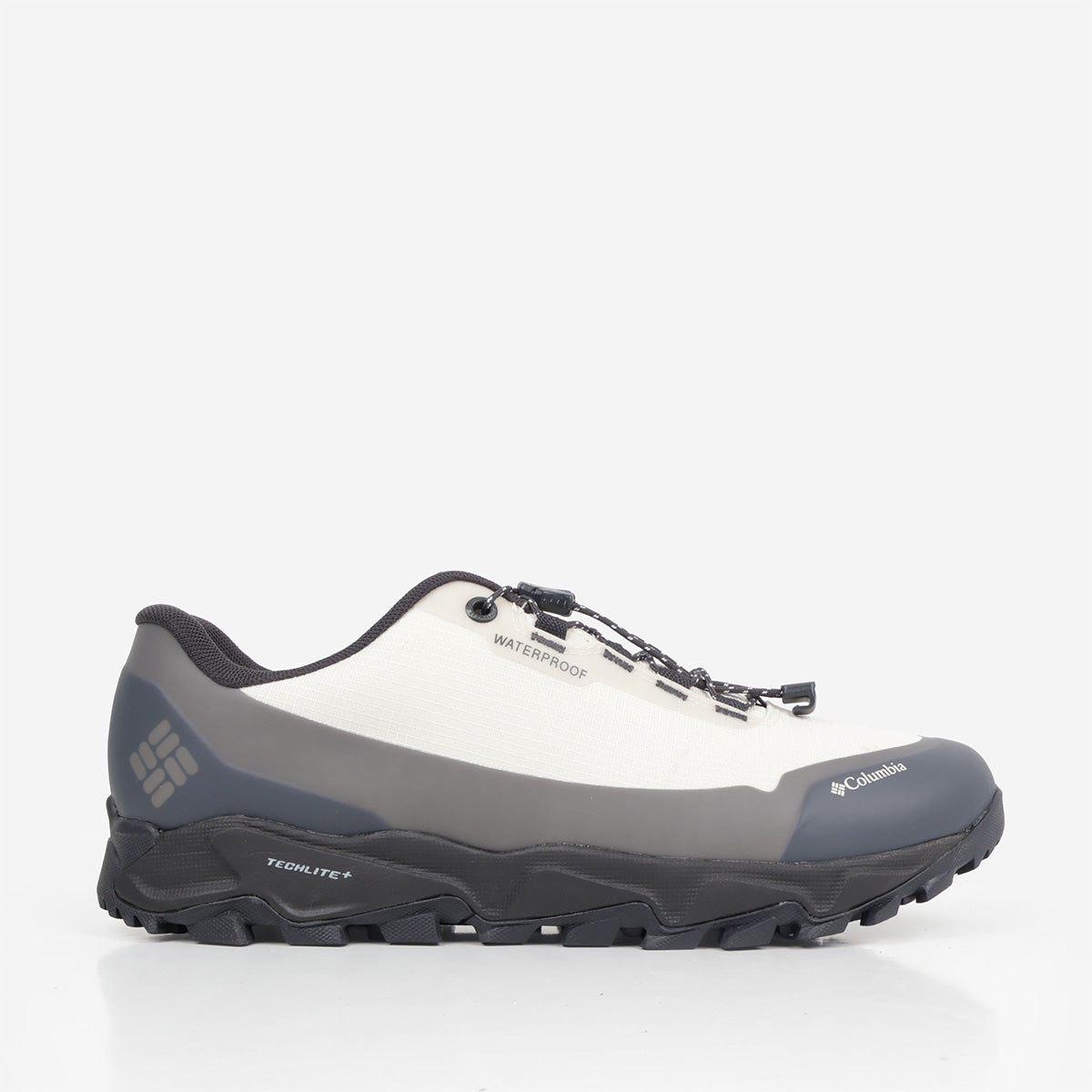 Columbia Trans Trail Waterproof Shoes, Chalk Shark, Detail Shot 1