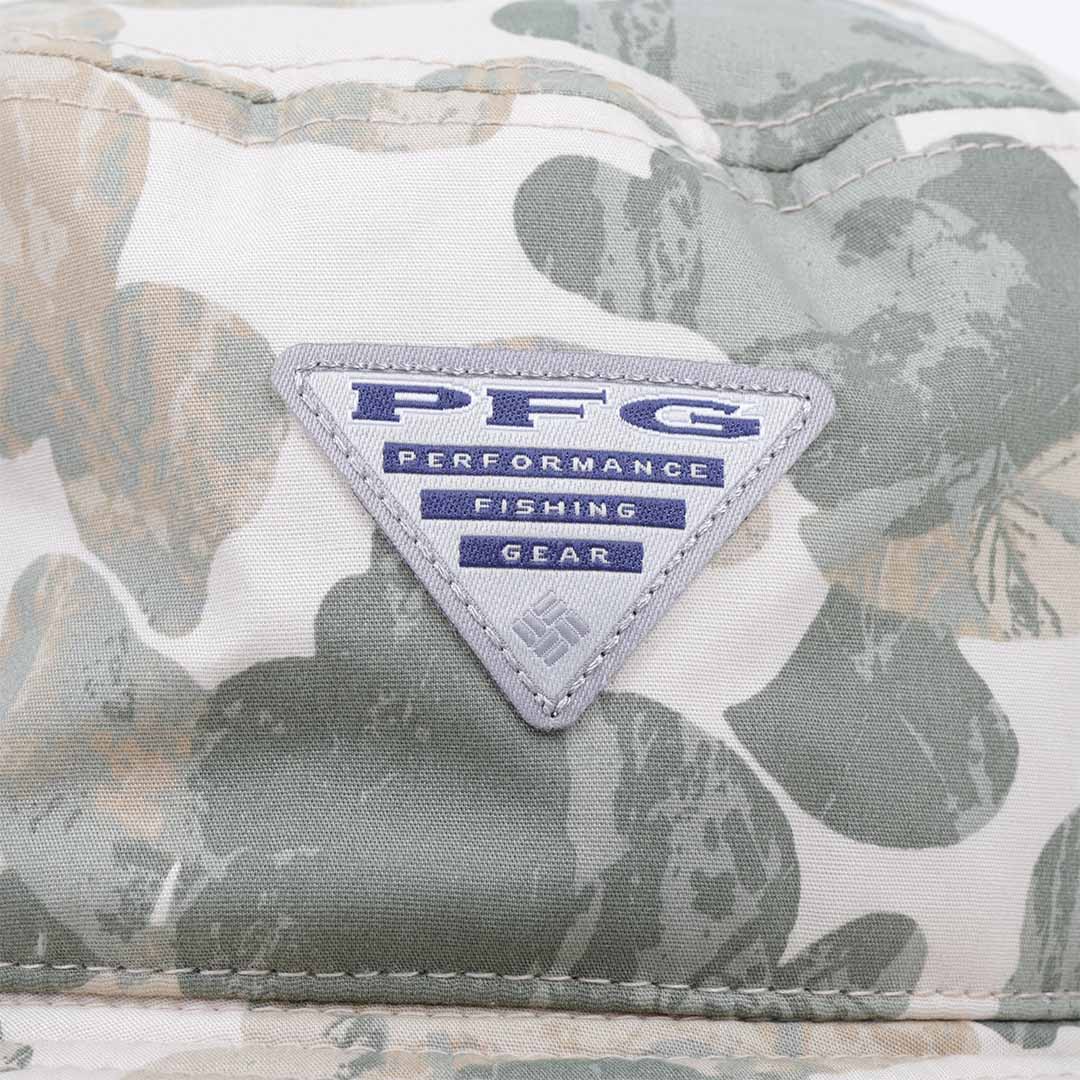 main Columbia Wild Cast Booney PFG Hat, Fossil Deltawoods, Detail Shot 2