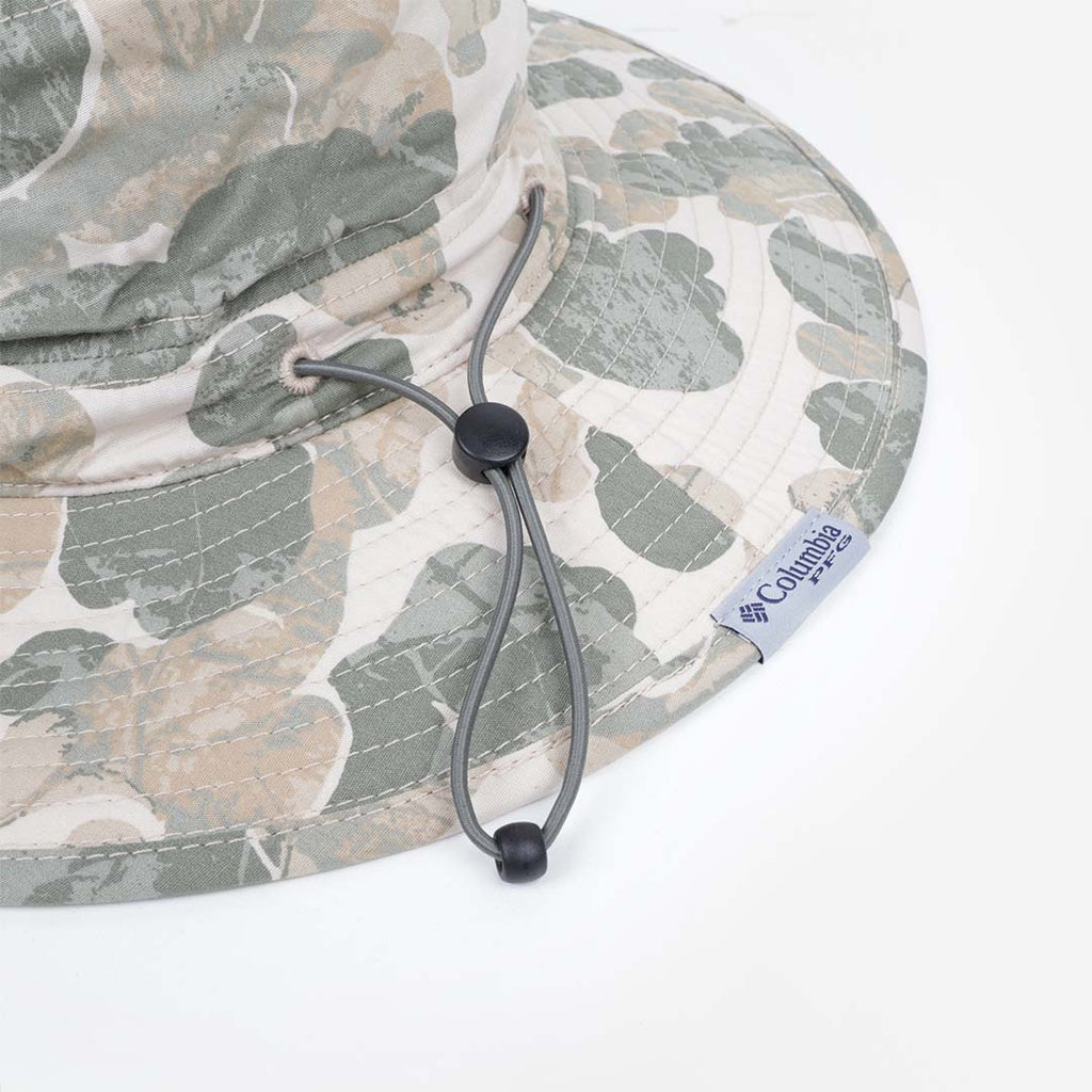 Columbia Wild Cast Booney PFG Hat, Fossil Deltawoods, Detail Shot 4