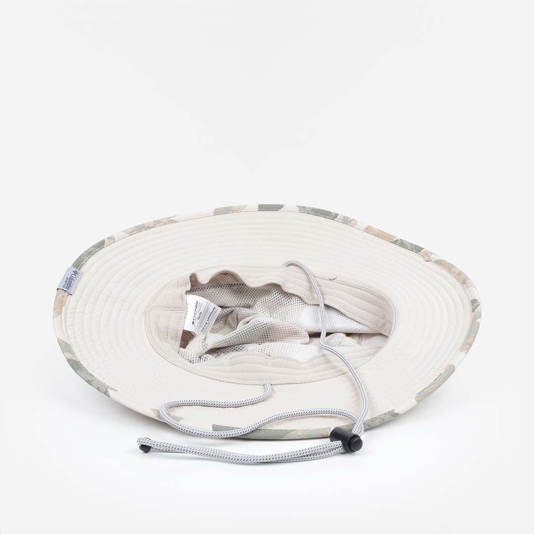 main Columbia Wild Cast Booney PFG Hat, Fossil Deltawoods, Detail Shot 5