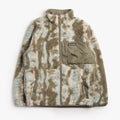 Columbia Winter Pass Reversible Fleece Jacket, Stone Green Tracks, Detail Shot 1