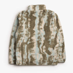 thumbnail Columbia Winter Pass Reversible Fleece Jacket, Stone Green Tracks, Detail Shot 4