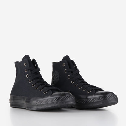 Converse Chuck Taylor 70 Hi Shoes, Black Almost Black Black, Detail Shot 2