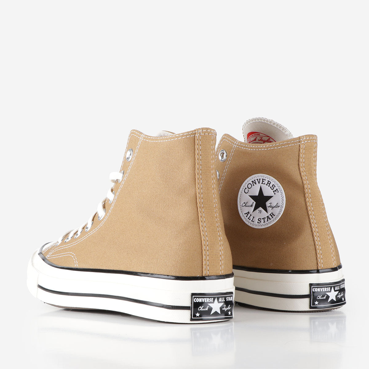 Converse Chuck Taylor 70 Hi Shoes, Toadstool Tan Egret Black, Detail Shot 3